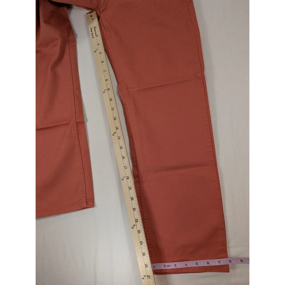 NWT Levi's 505 Jeans Boys 14 Reg 27x27 Salmon Pink Denim Straight Bootcut Cotton
